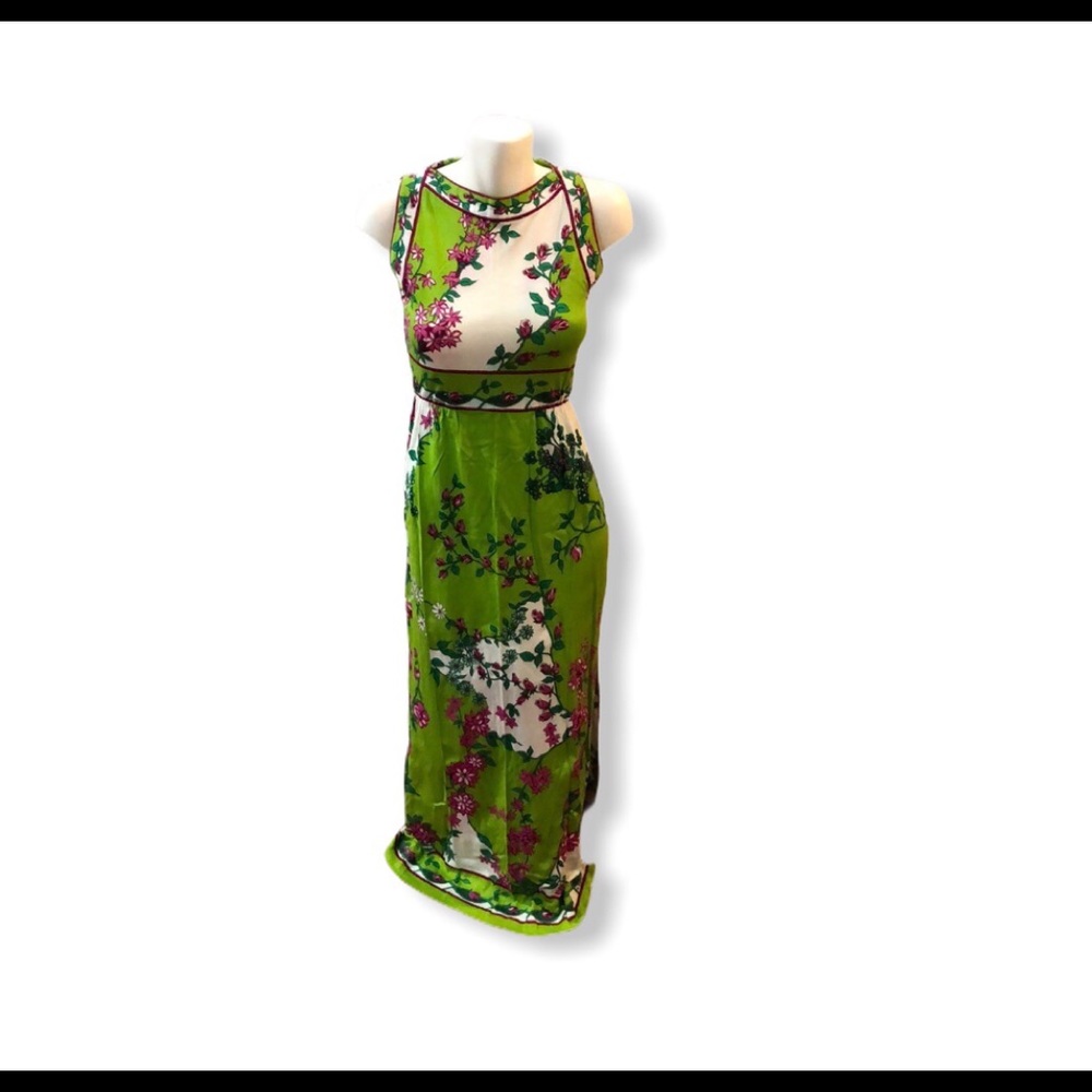 SOLD 70s Paganne Glen Beck Floral Maxi … - Picture 3 of 16